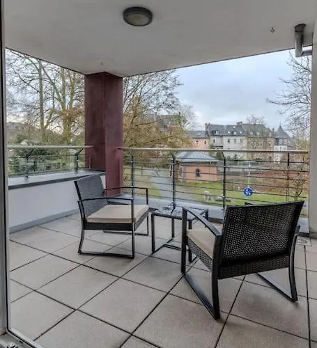 아파트 Luxus Am Park Altstadt-barrierefrei-parkplatz 베츨러