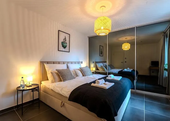 아파트 Luxus Am Park Altstadt-barrierefrei-parkplatz *