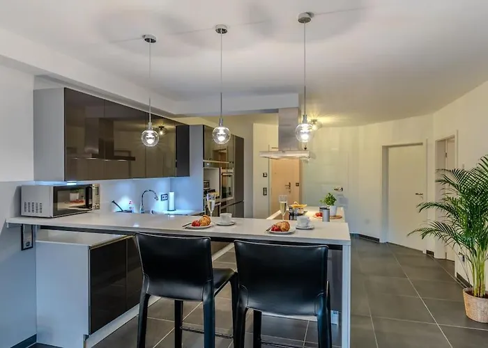 Luxus Am Park Altstadt-barrierefrei-parkplatz 아파트